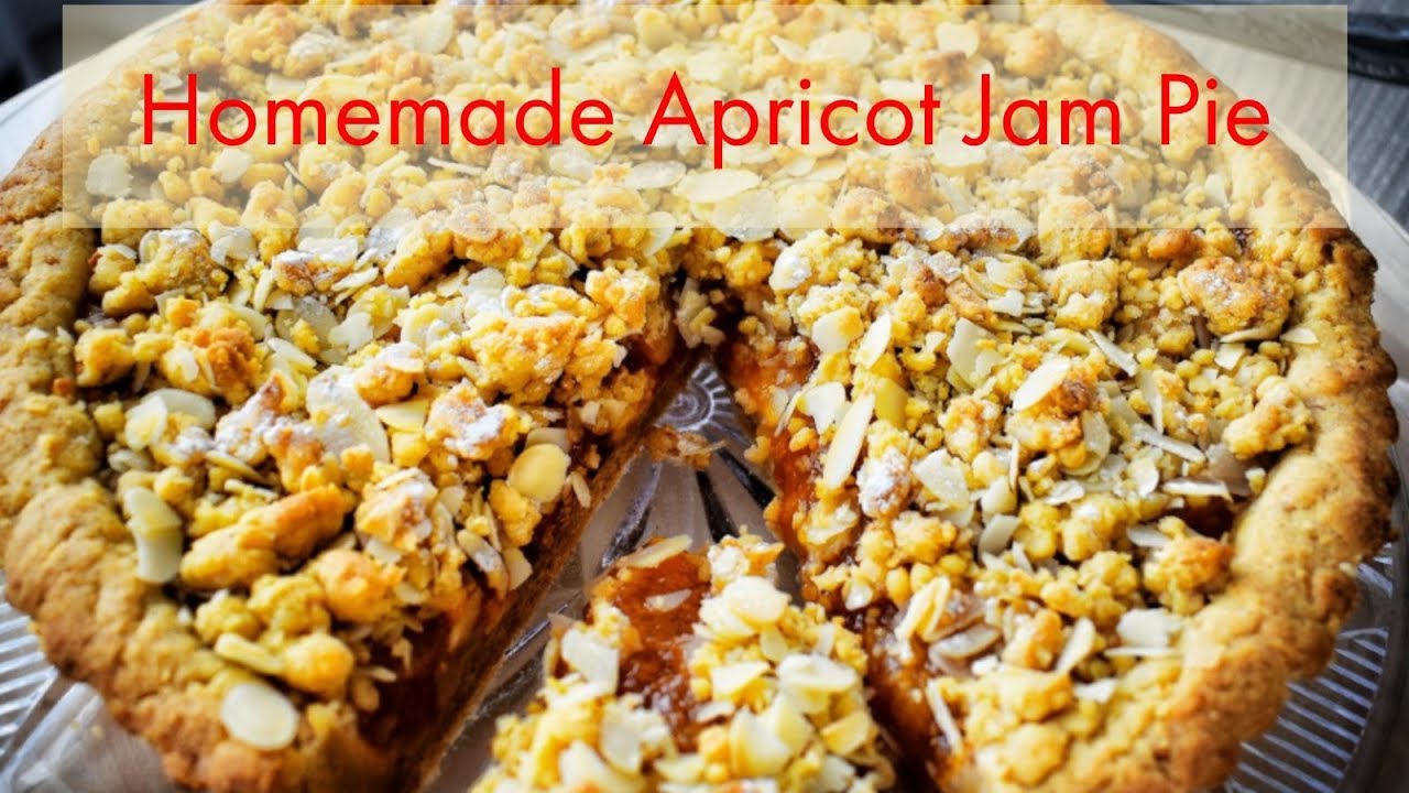 Homemade Apricot Jam Pie