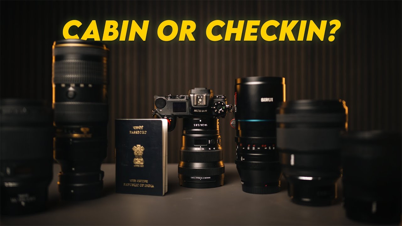 Как перевозить фотооборудование в самолете?