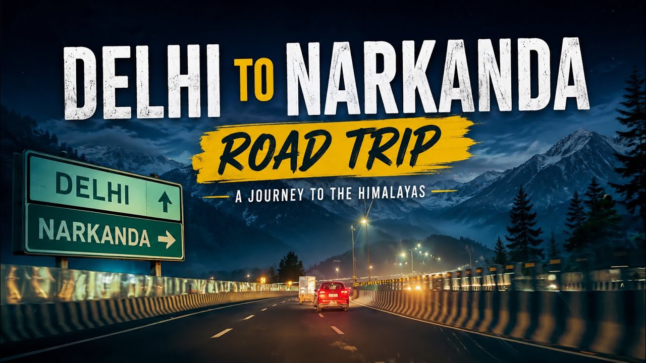 Delhi-Chandigarh-Shimla-Narkanda complete Road Trip | Places to visit in Narkanda 