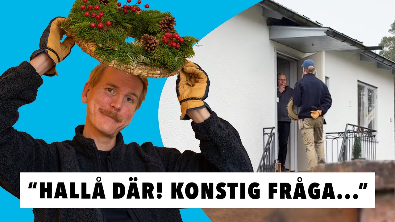 DELAR UT GRATIS KRANSAR TILL FRÄMLINGAR | 