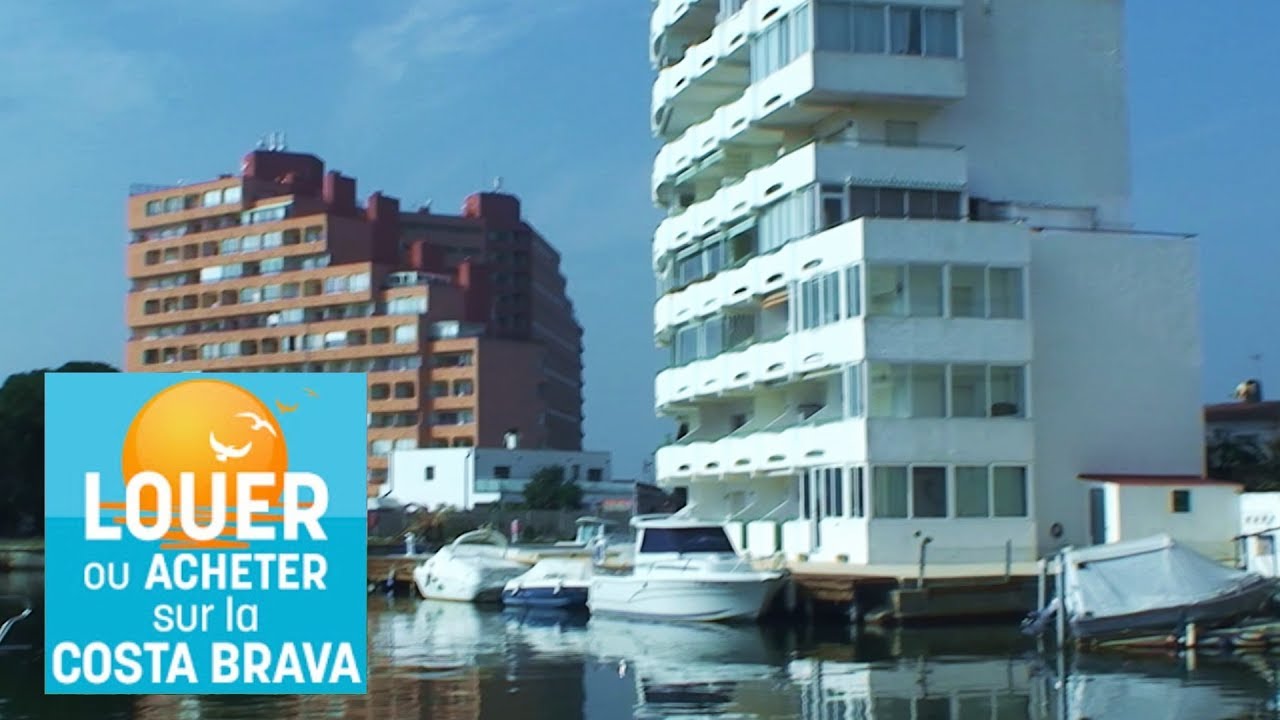 Appartement à vendre au bord des canaux à Rosas (Costa Brava) - Agence Meira