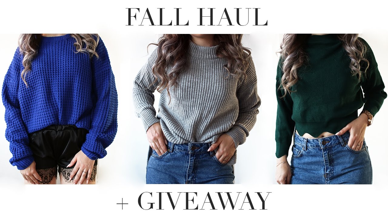 SheInside Fall/Winter Fashion Try-On Haul + $100 GIVEAWAY!