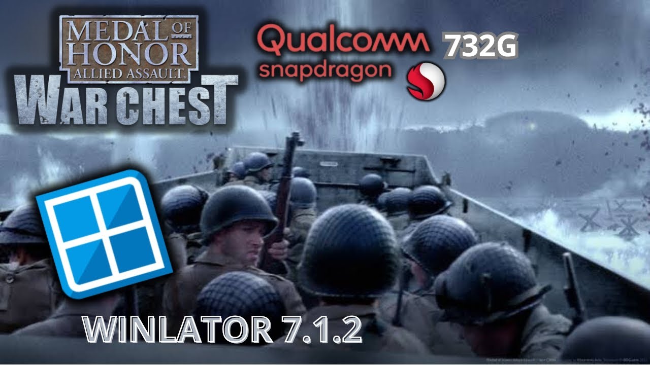 Medal of Honor Allied Assault War Chest | Winlator 7.1.2 glibc Emulador de PC para Android _ SD 732G