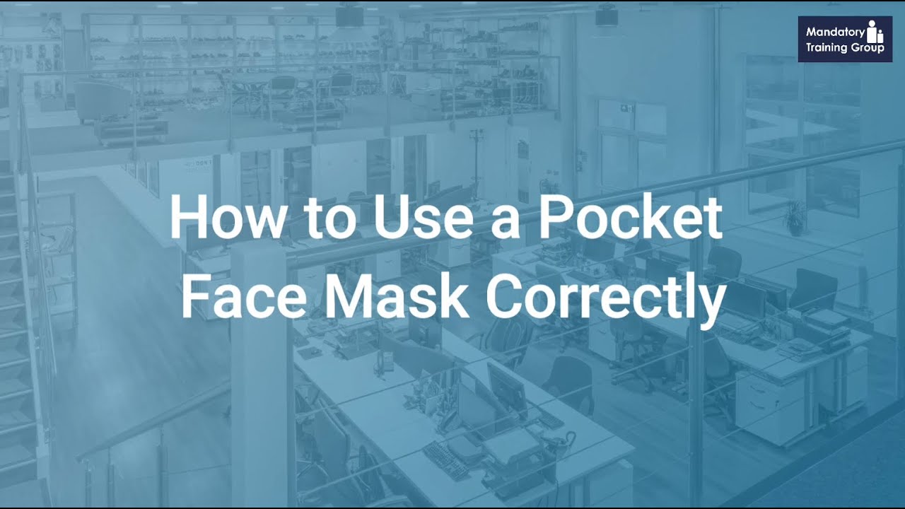 How to Use a Pocket Face Mask Correctly | First Aid Training Courses
