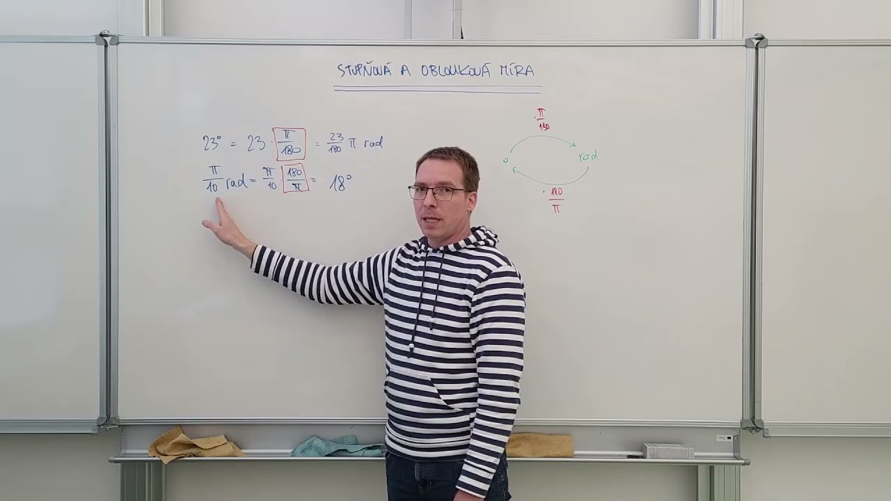 Stupňová a oblouková míra