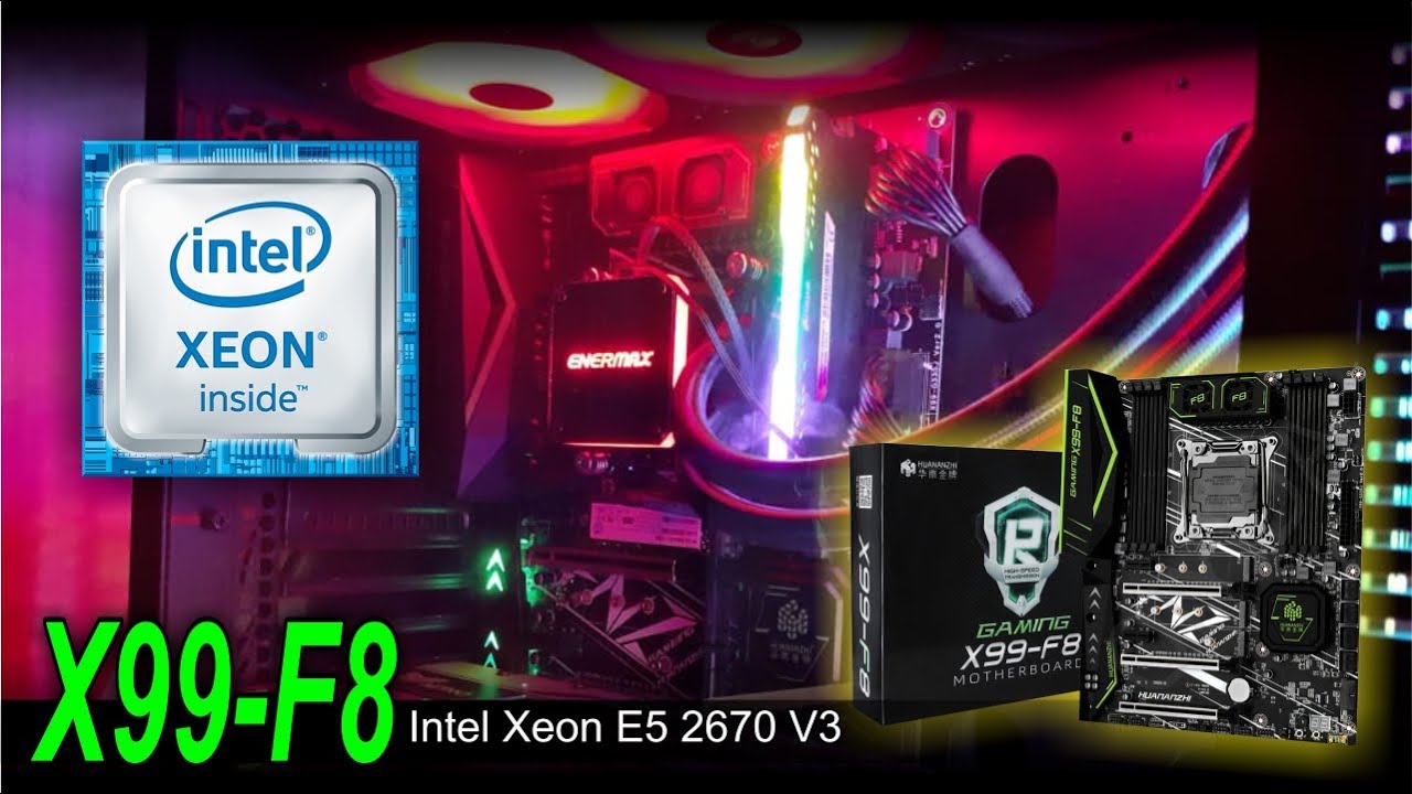 ►X99 F8 | EL MEJOR ARMADO XEON | HUANANZHI X99-F8 | WORKSTATION GAMER ✅✅✅