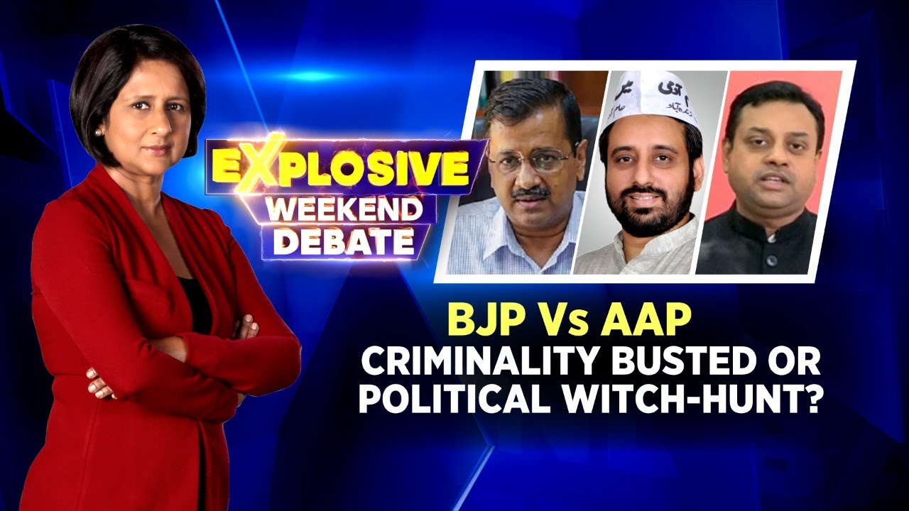 BJP Vs AAP | Criminality Busted Or Political Witch-Hunt | Explosive Weekend Debate | English News