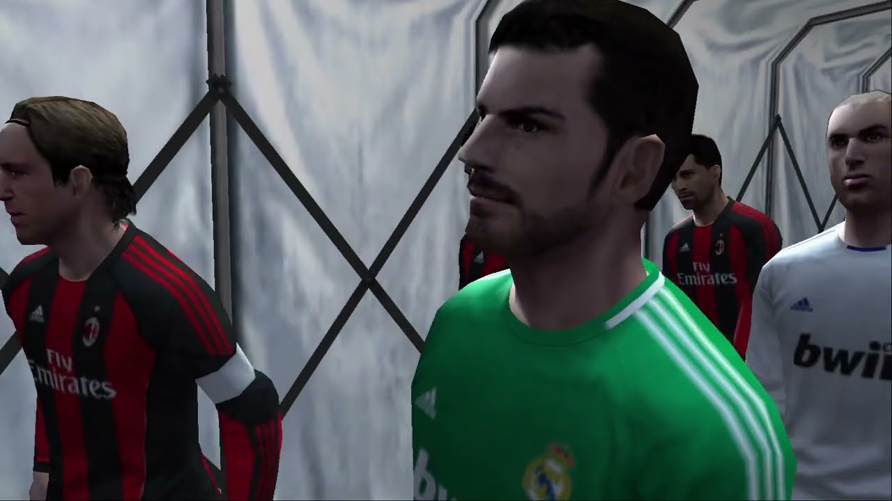 PES 2011 [PS2] | Real Madrid C.F. - A.C. Milan (2-3) Match [English Speaker]