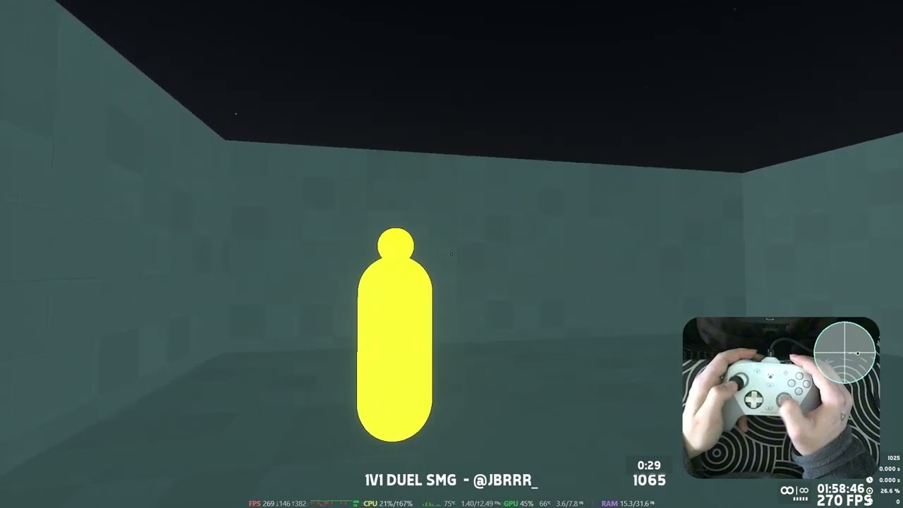 AimBeast on Controller - 1vs1 DUEL SMG (2116)