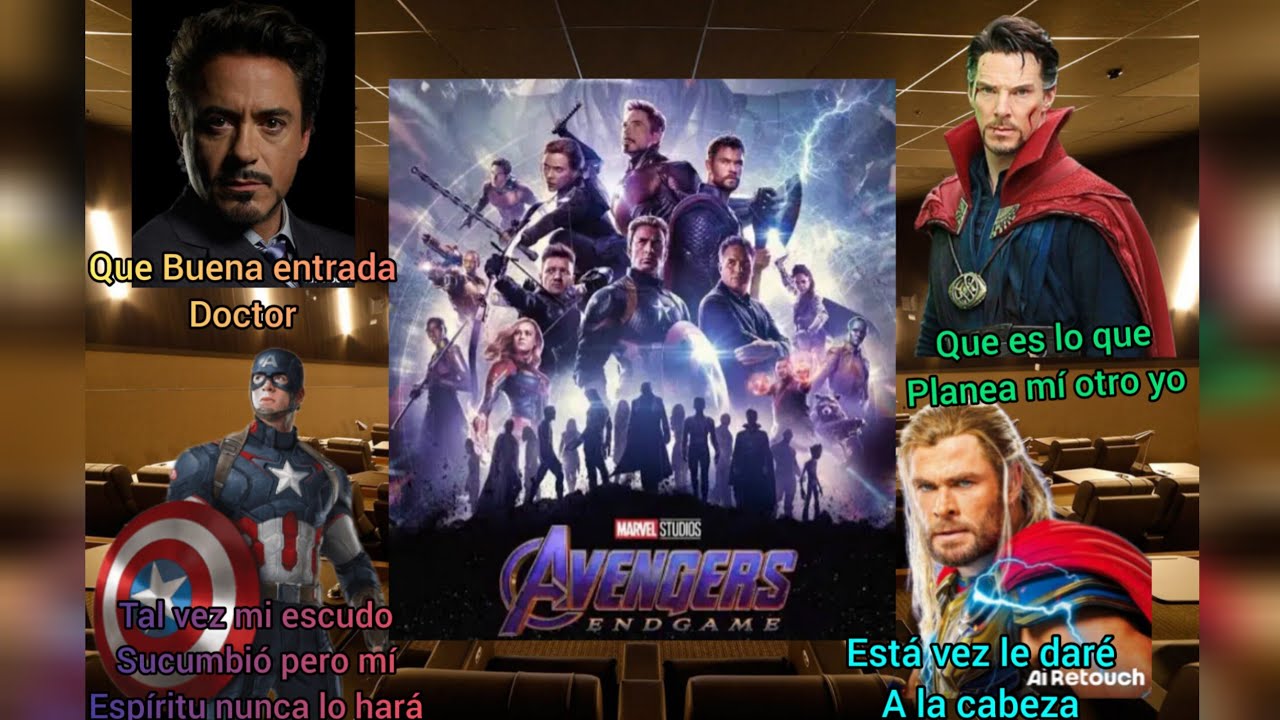 Los vengadores reaccionando a end game capítulo 8 