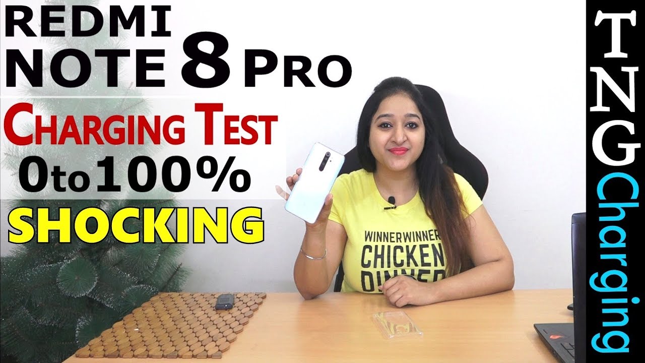 Redmi NOTE 8 PRO - Charging Test (0%-100%)