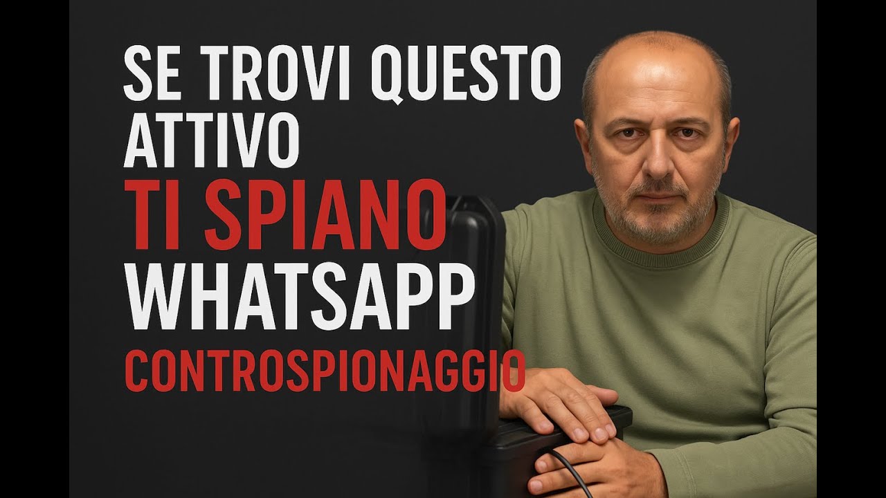 Se trovi questo attivo ti spiano whatsapp da un altro cellulare