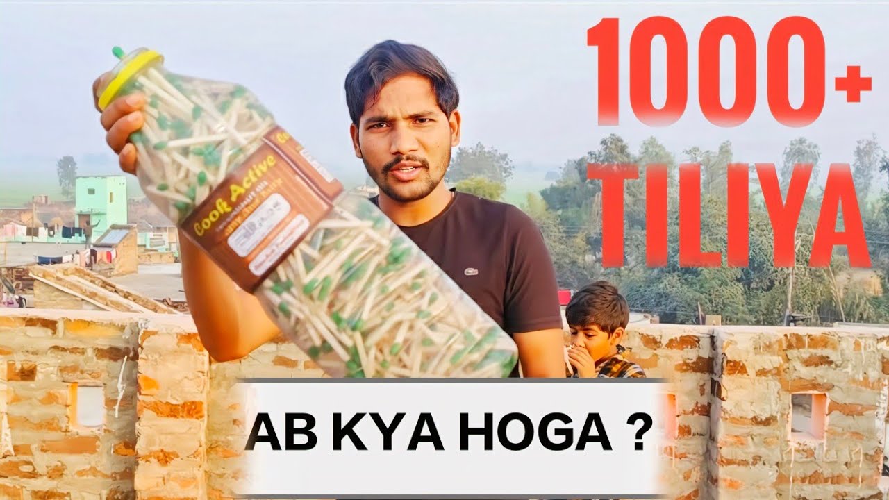 1000 MACHISH KI TILIYA EK SATH JALANE SE KYA HOGA 😱? | DHAMAKA HONE WALA HAI #trending 