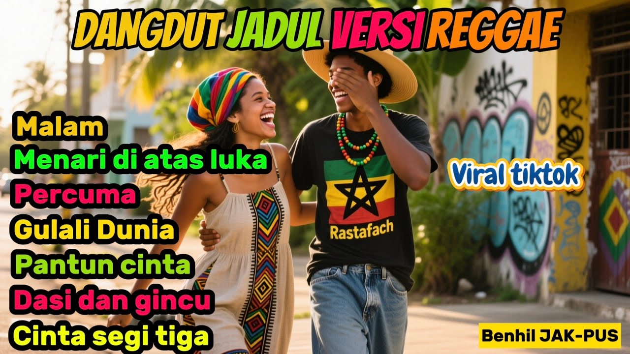 DANGDUT REGGAE VIRAL | MALAM - Rita Sugiarto - Menari di atas luka - Percuma - Gulali Dunia 