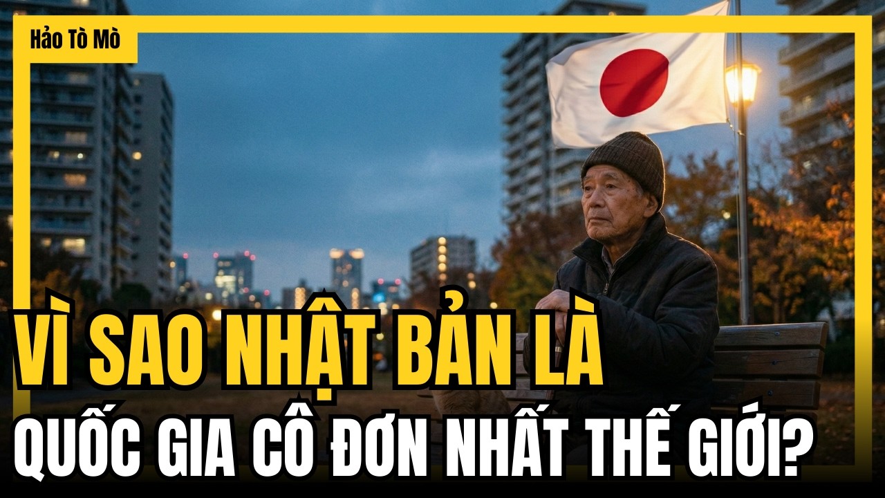 VÌ SAO NHẬT BẢN LÀ QUỐC GIA CÔ ĐƠN NHẤT THẾ GIỚI ?