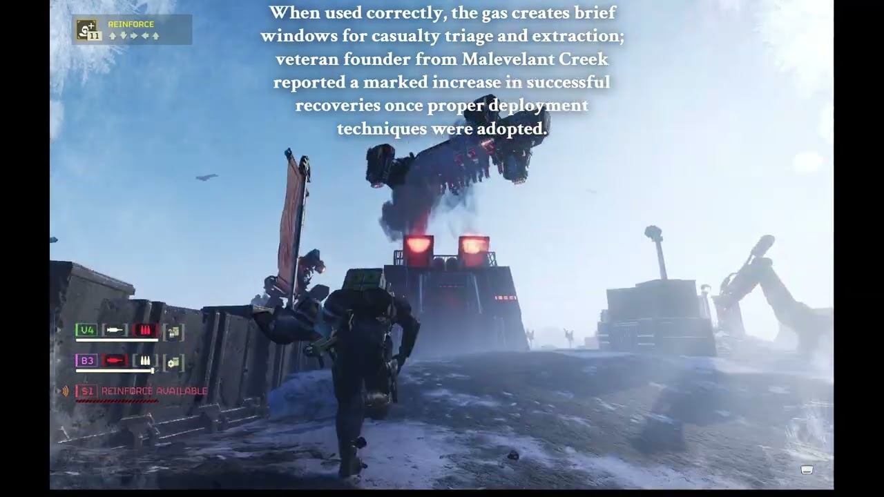 Helldivers 2: G‑4 Gas Grenade: Civil Defense Briefing | GIGGLES