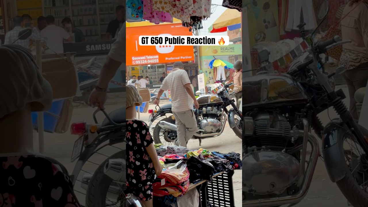 GT 650 Public Reaction💀 People Reacting To My New Continental GT 650🔥 
