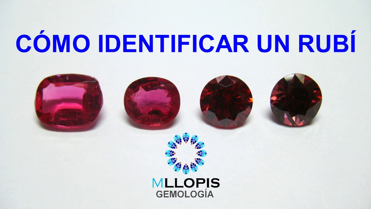 Como identificar un rubí