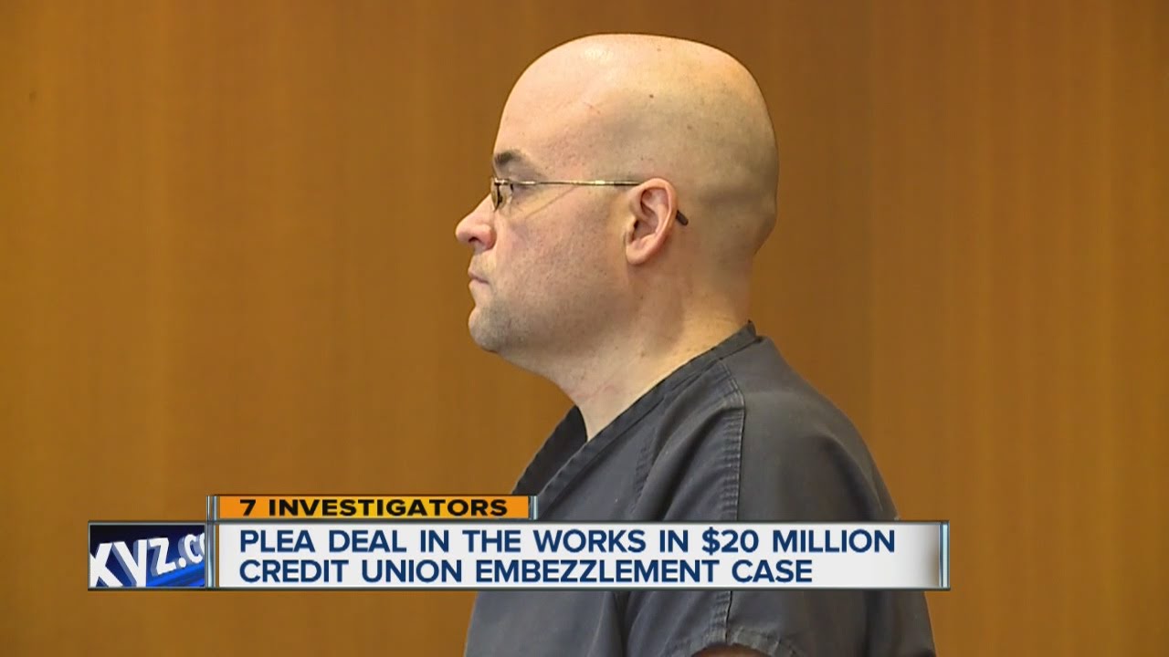 Plea deal in credit union embezzlement case