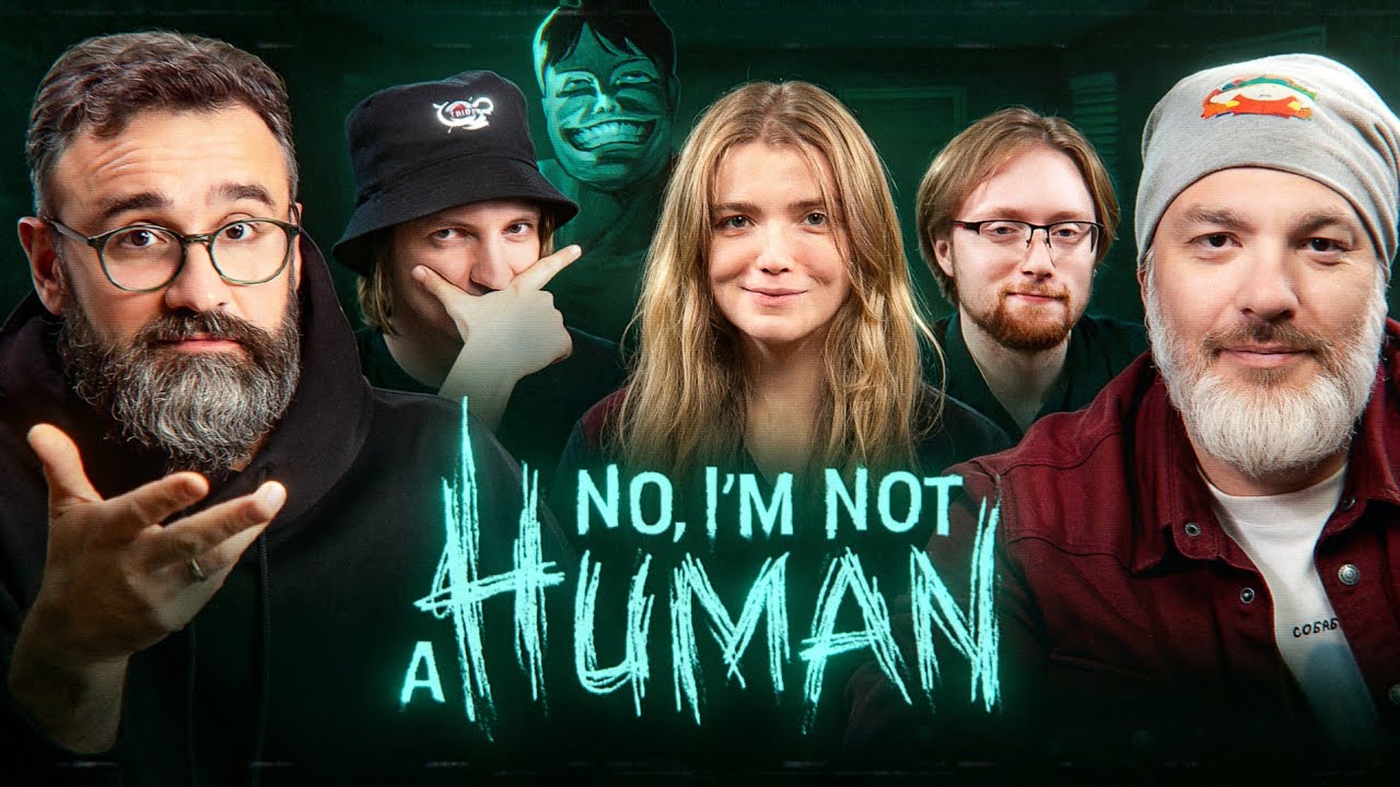 100 ТЫСЯЧ СКАЧИВАНИЙ | Авторы хоррор хита «No, I’m not a Human» в «Актерской курилке»