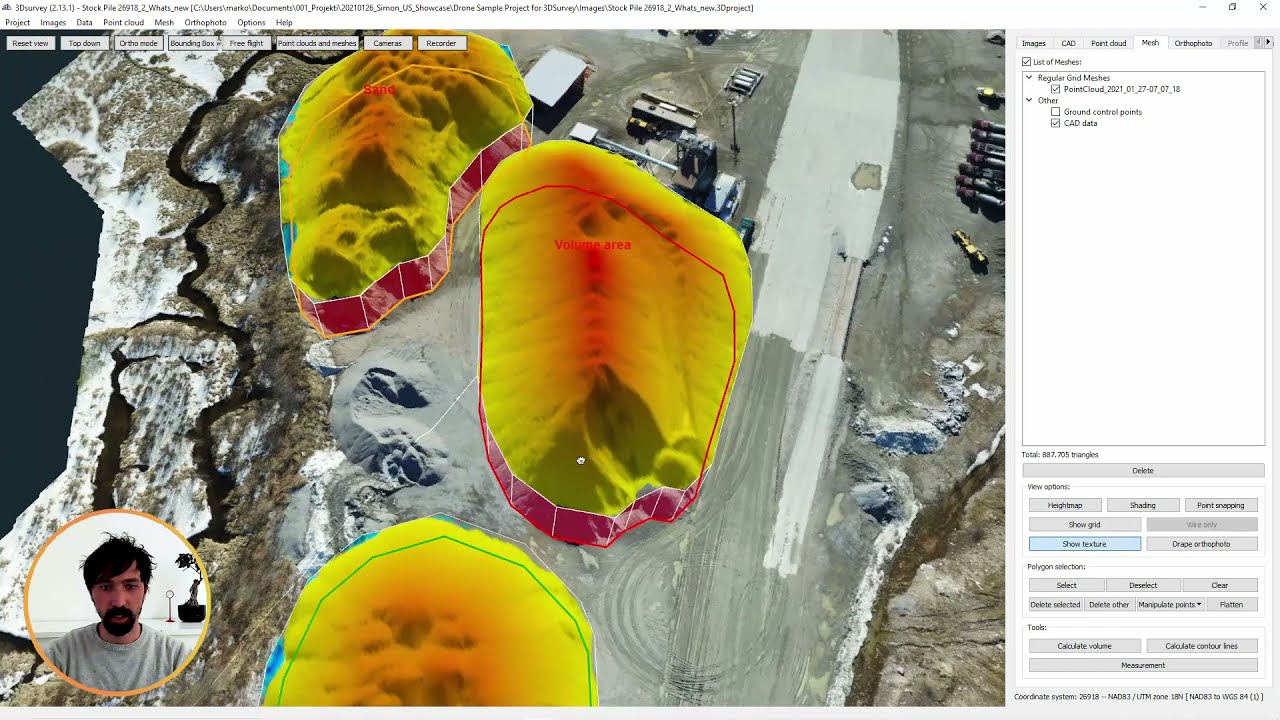 3Dsurvey: What's new in v2 13