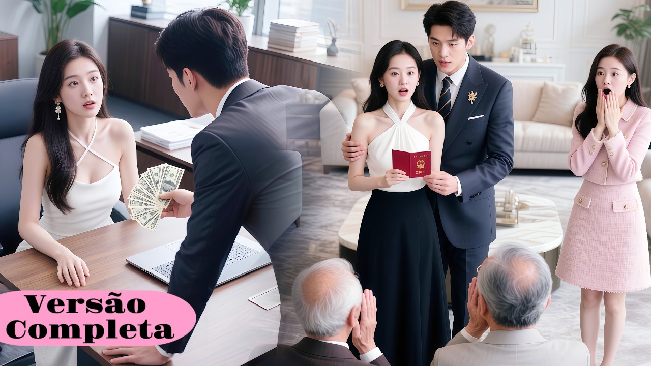 🩷🐼O CEO pagou US$10 milh&otilde;es por uma esposa falsa, e acabou se apaixonando perdidamente por ela!