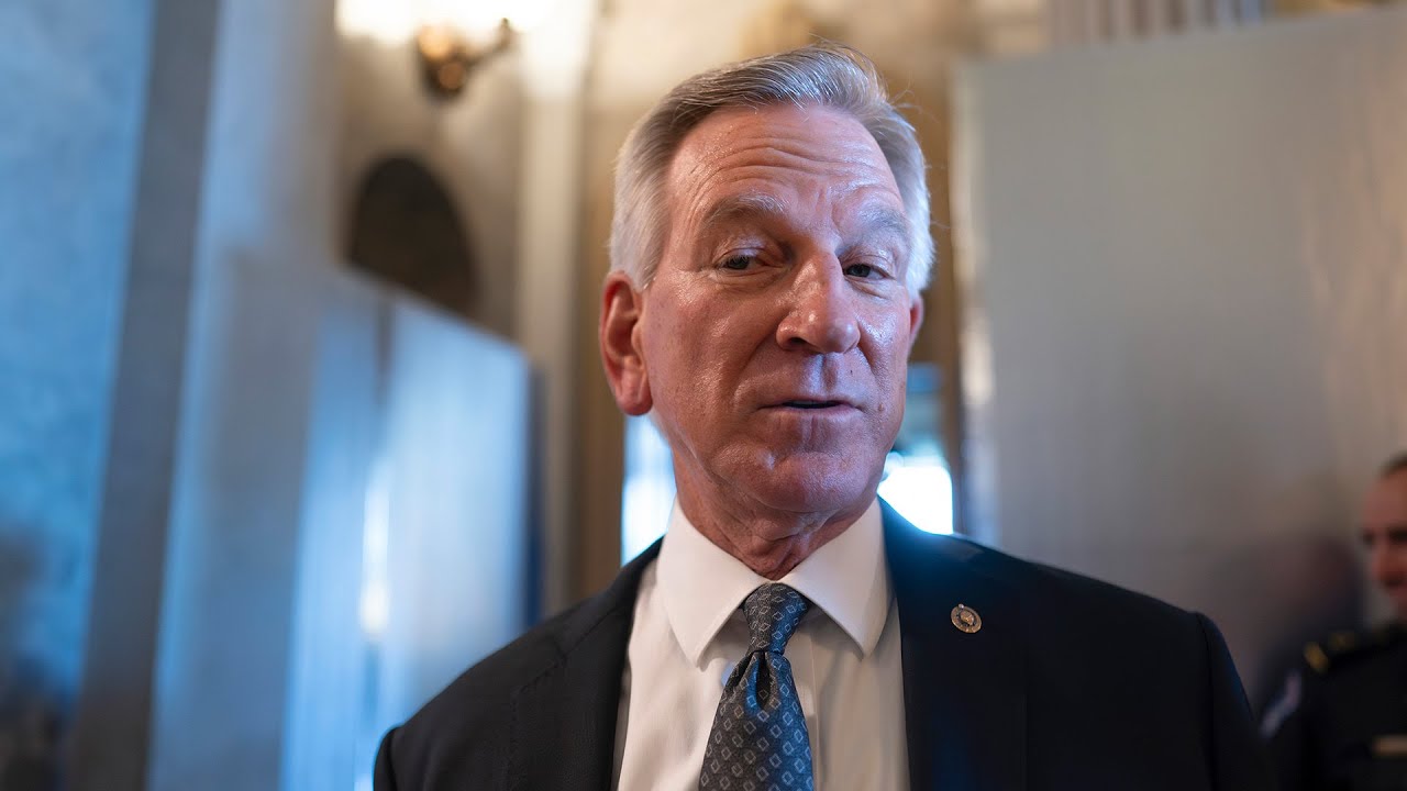 Republicans blast Sen. Tommy Tuberville over military holds