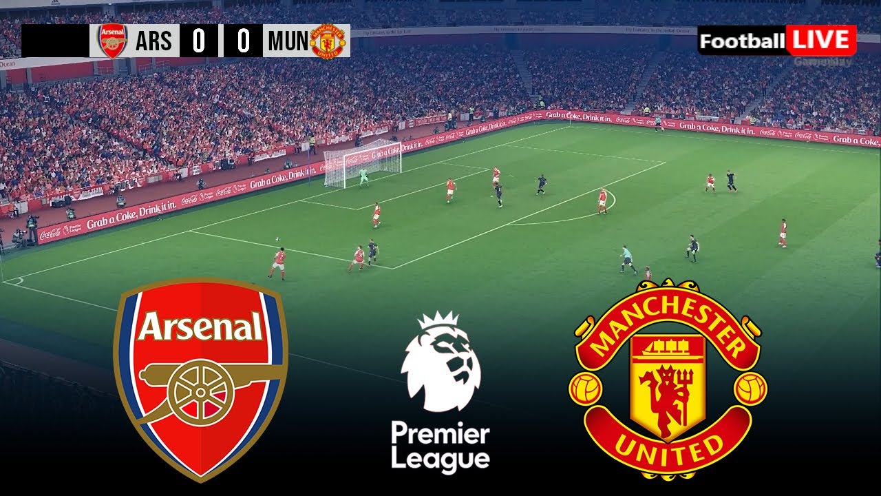 🔴 LIVE : ARSENAL vs MANCHESTER UNITED - Premier League 25/26 | Match today | Simulation PES