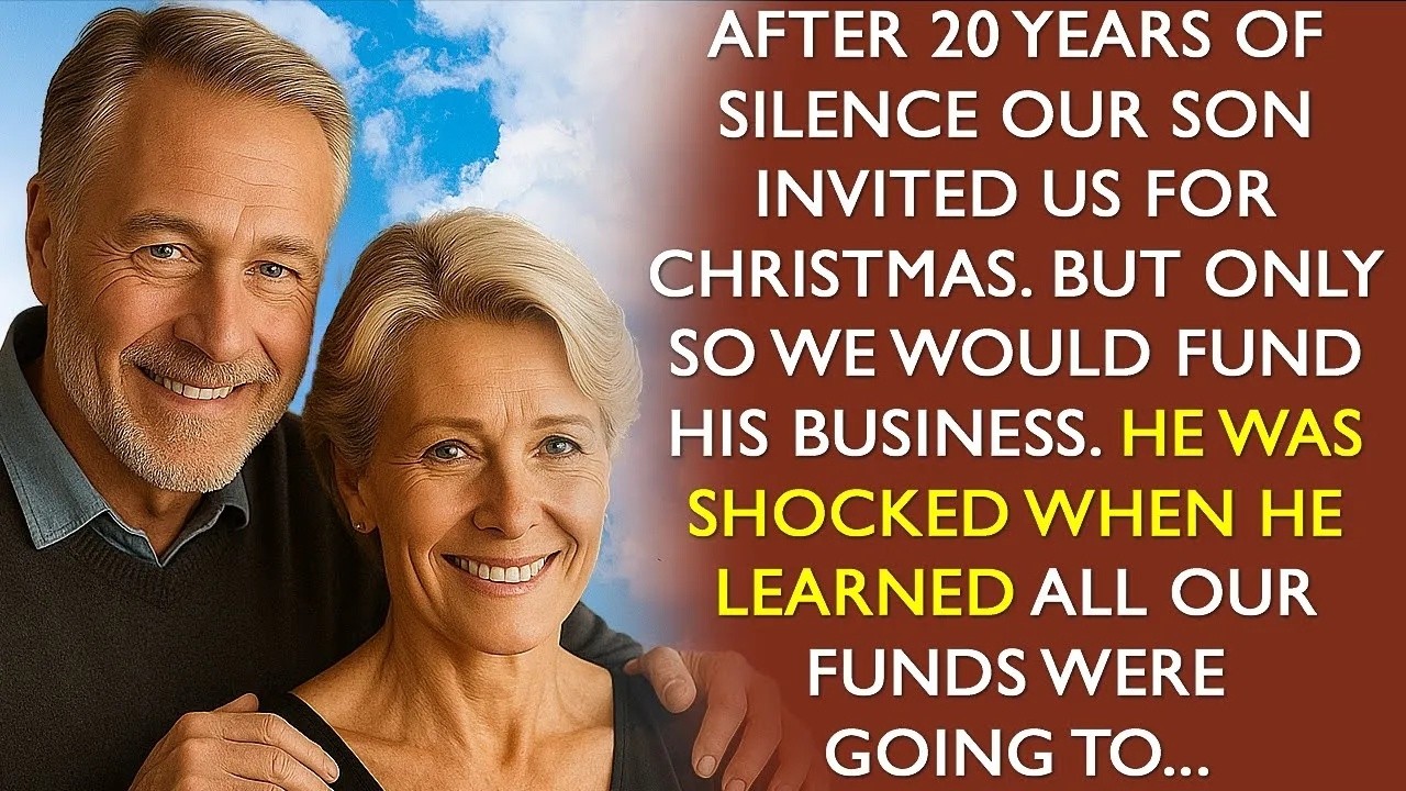 Our Son Invited Us for Christmas, After 20 Years of Silence, but Only So We Would Fund