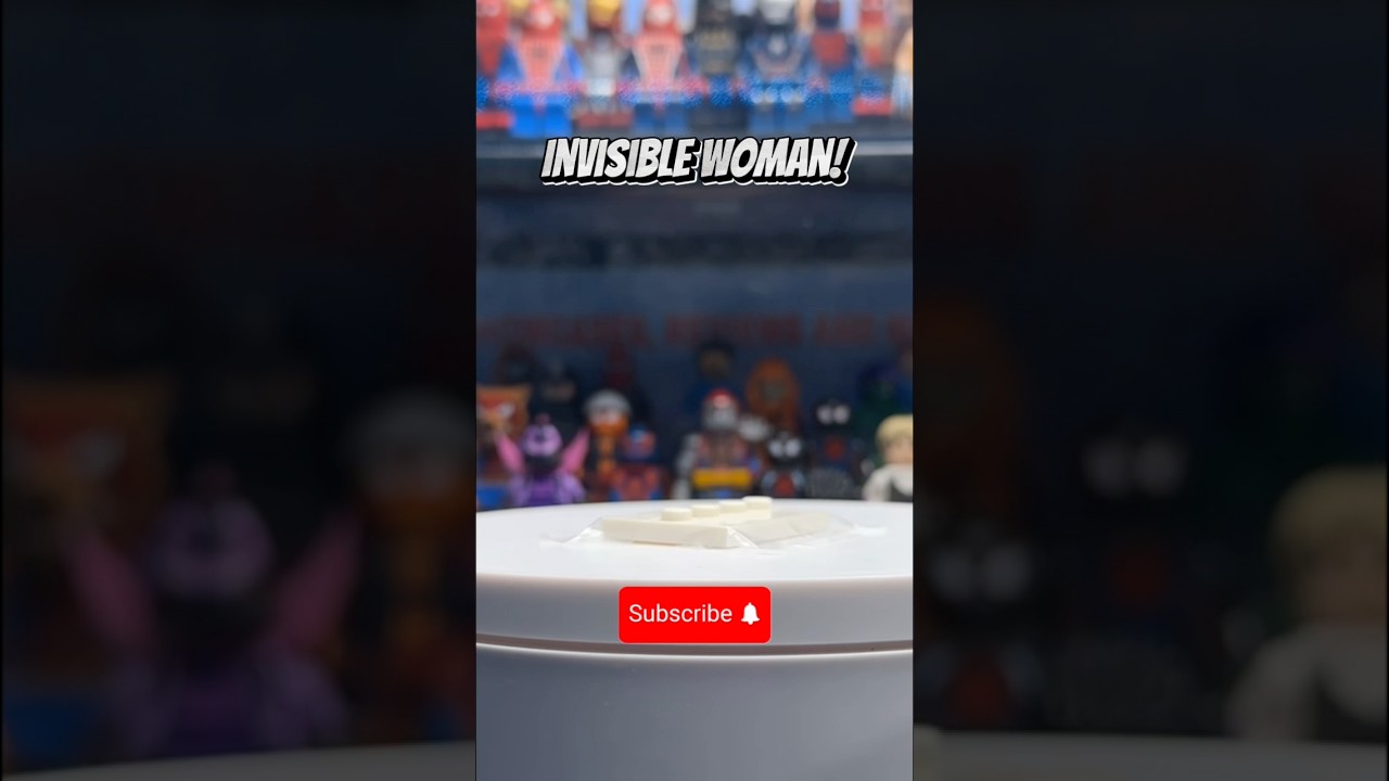 I made MY OWN LEGO INVISIBLE WOMAN! #shorts