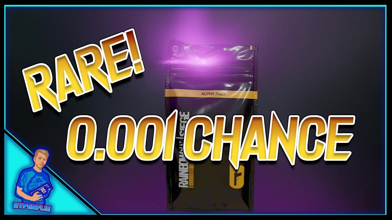 I Just Got The Rarest Black Ice Skin In Rainbow Six Siege!- Alpha Pack Opening
