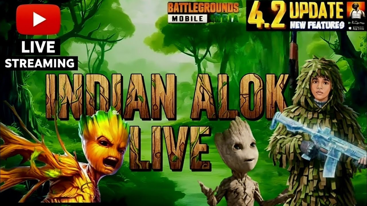 🔴 LIVE BGMI |4.2 UPDATE |TDM | WOW |CLASSIC |UR |CREATE OPENING | 