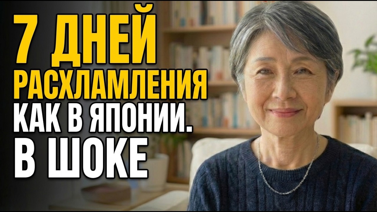 Я Попробовал 15 Японских Привычек По Избавлению От Хлама В Течение Недели