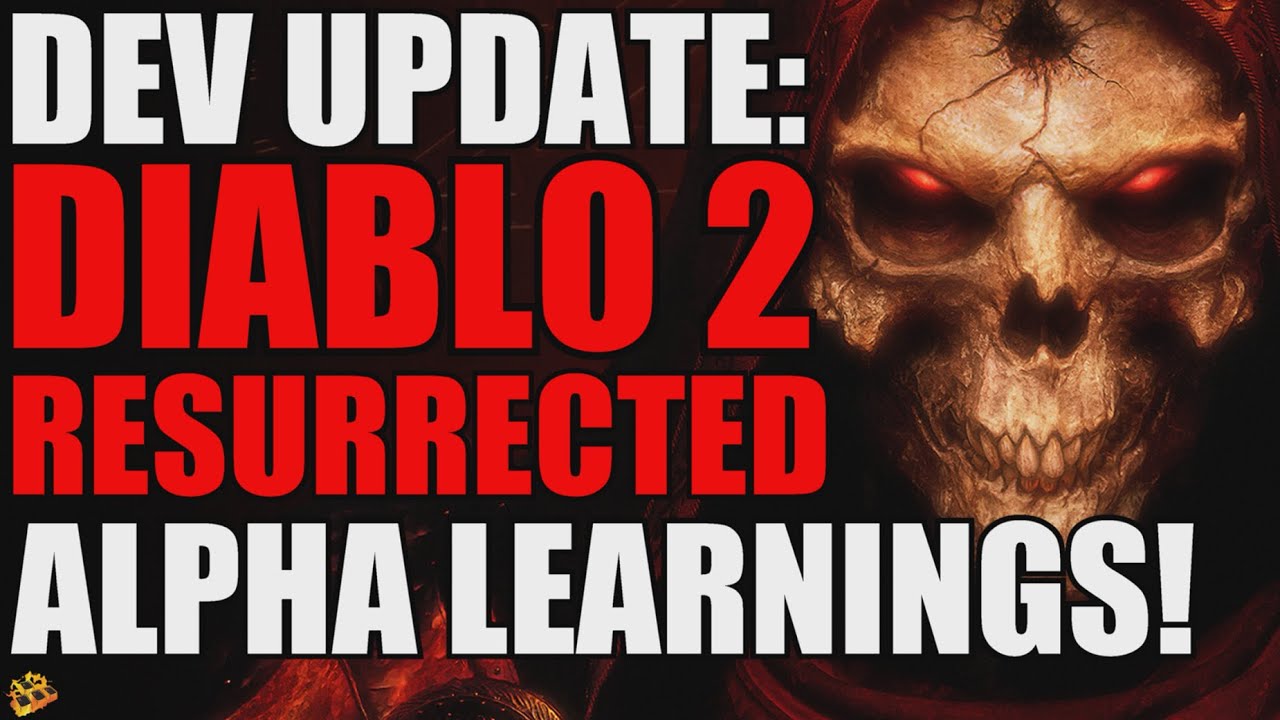 Diablo 2 Resurrected Alpha Learnings Breakdown! What Did They Change? Satisfied!?