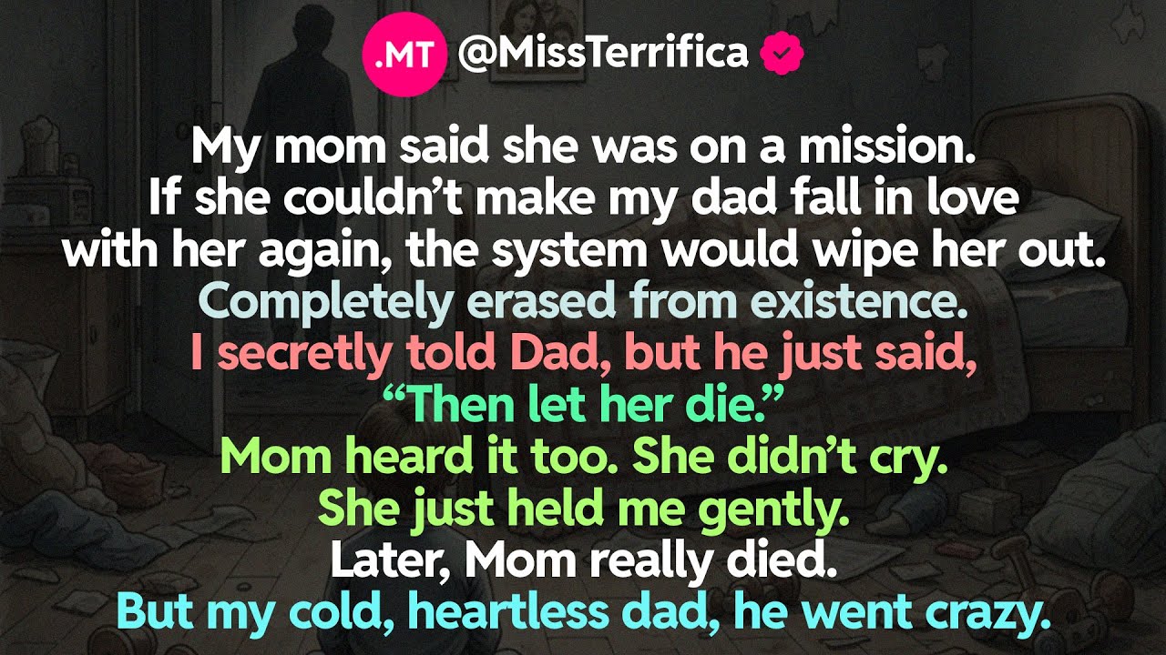 My mom said she was on a mission. If she couldn’t make my dad fall in love with her again...