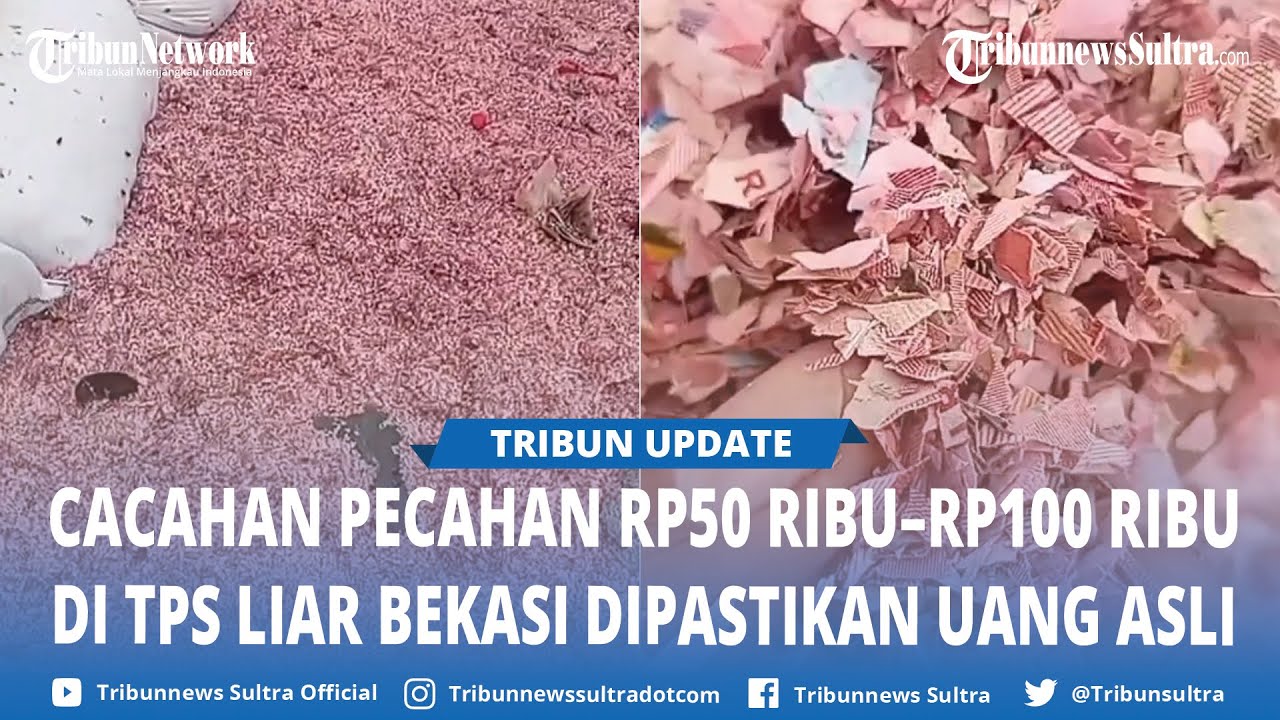 Viral Cacahan Uang Rupiah di TPS Liar Bekasi, DLH Kab Bekasi Pastikan Uang Asli Pembuangnya Dicari