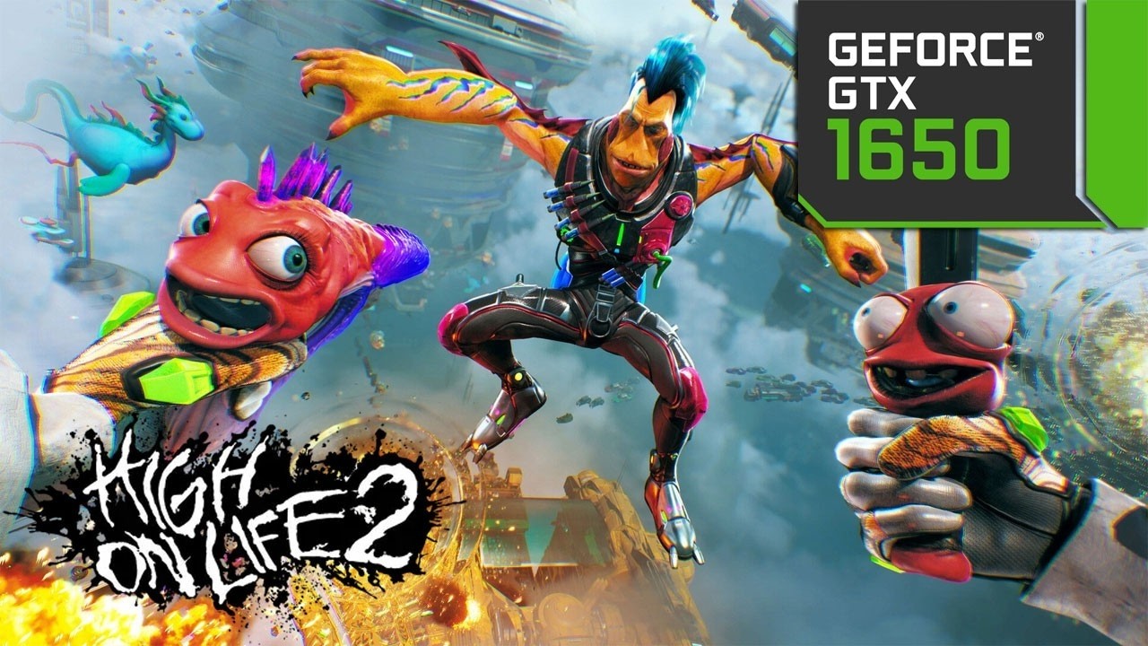 HIGH ON LIFE 2 - GTX 1650 - MOD MULTI FRAME GEN