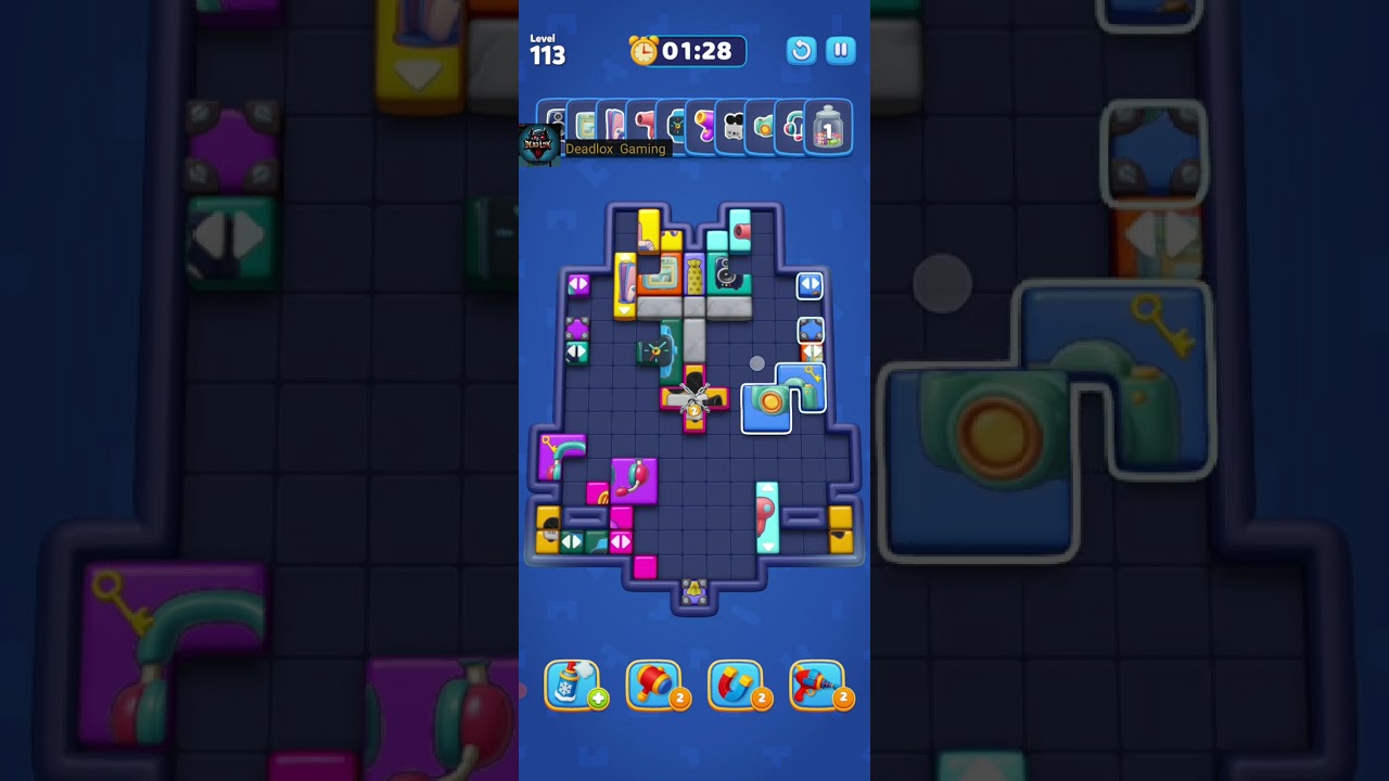 Picture Block Jam Level 113. Walkthrough Gameplay