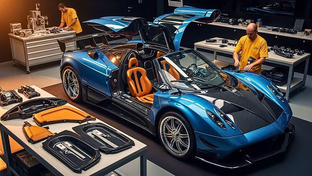 Inside the Pagani Zonda HP Barchetta Factory: Building the $17M Handcrafted Hypercar (Full Process)