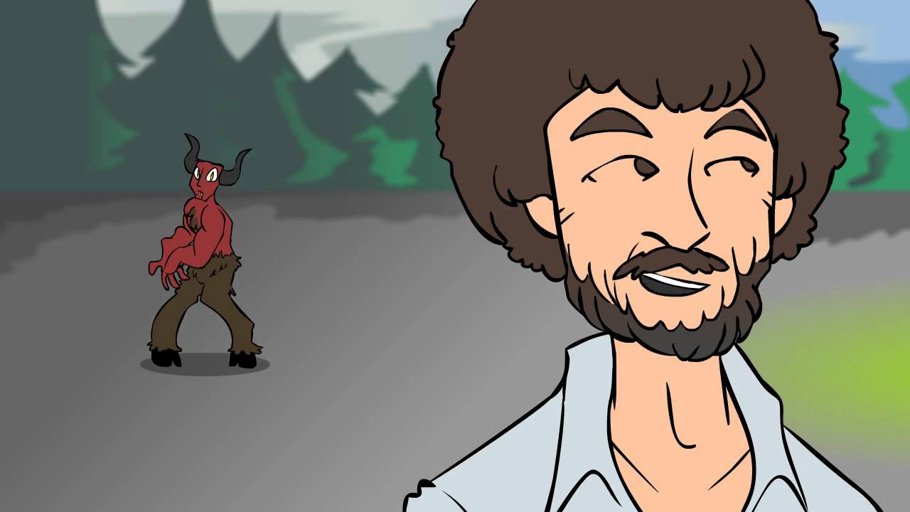 Bob Ross Beats the Devil Out of It 1