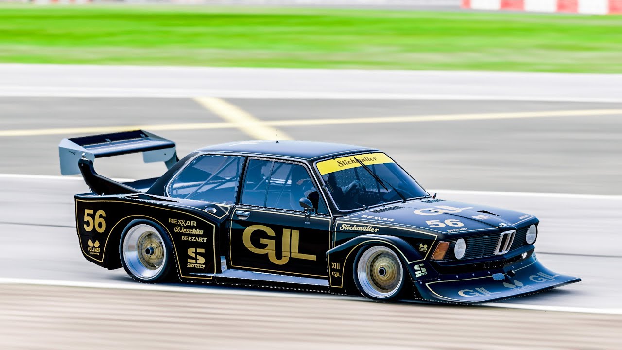 BMW 320 Group 5 Car Spins Its Turbo's Through 2nd Gear at Goodwood