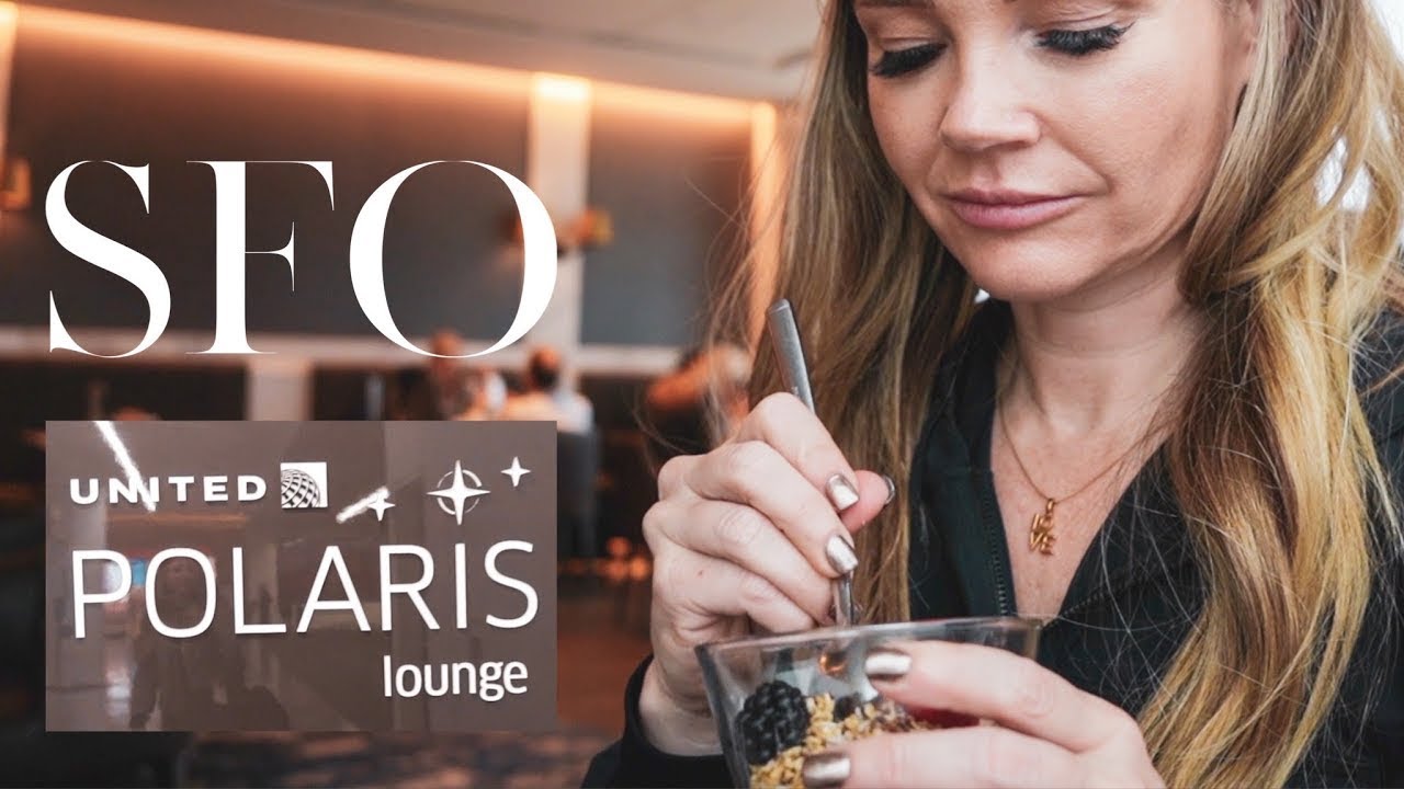 TOUR: Polaris Lounge and United Club Lounge at SFO