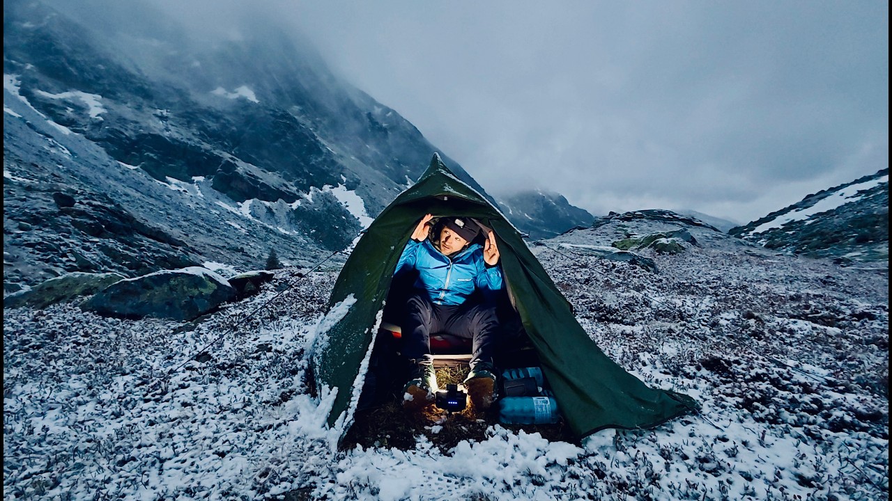 Snow & Rain Camping in an Affordable Tent