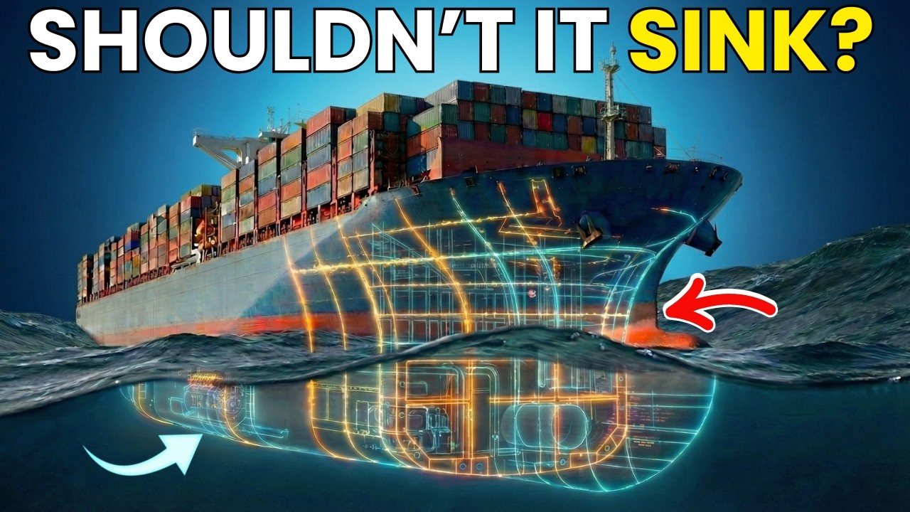 Why a 100,000 Ton Cargo Ship Doesn't Sink in a Hurricane