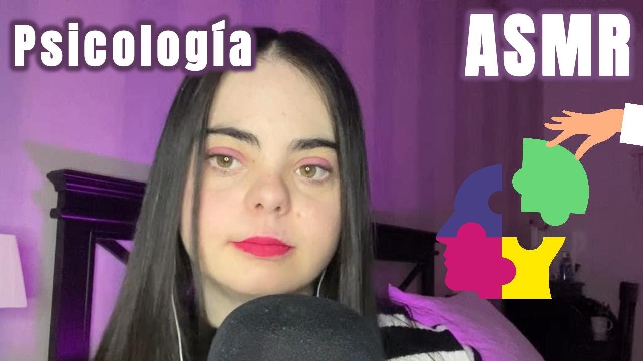 ASMR soy tu Psicóloga// Cuéntame qué te pasa // roleplay en español