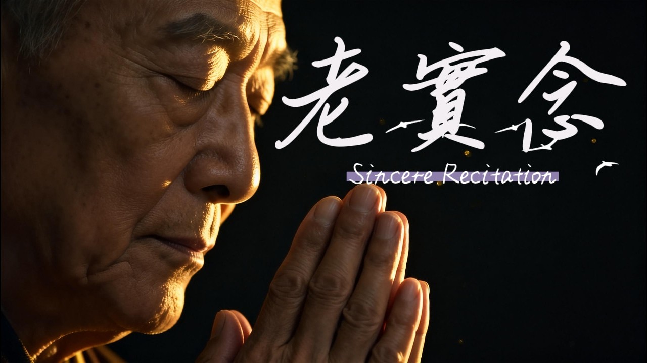 《老實念》｜粵語唱出淨宗心要｜傳承近代大德的念佛訣竅｜AI.Mitabha Music