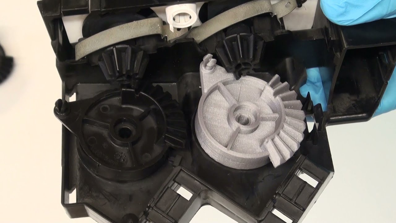 Renault Super 5 : Levier de commande de chauffage remplacé par un imprimé en 3D