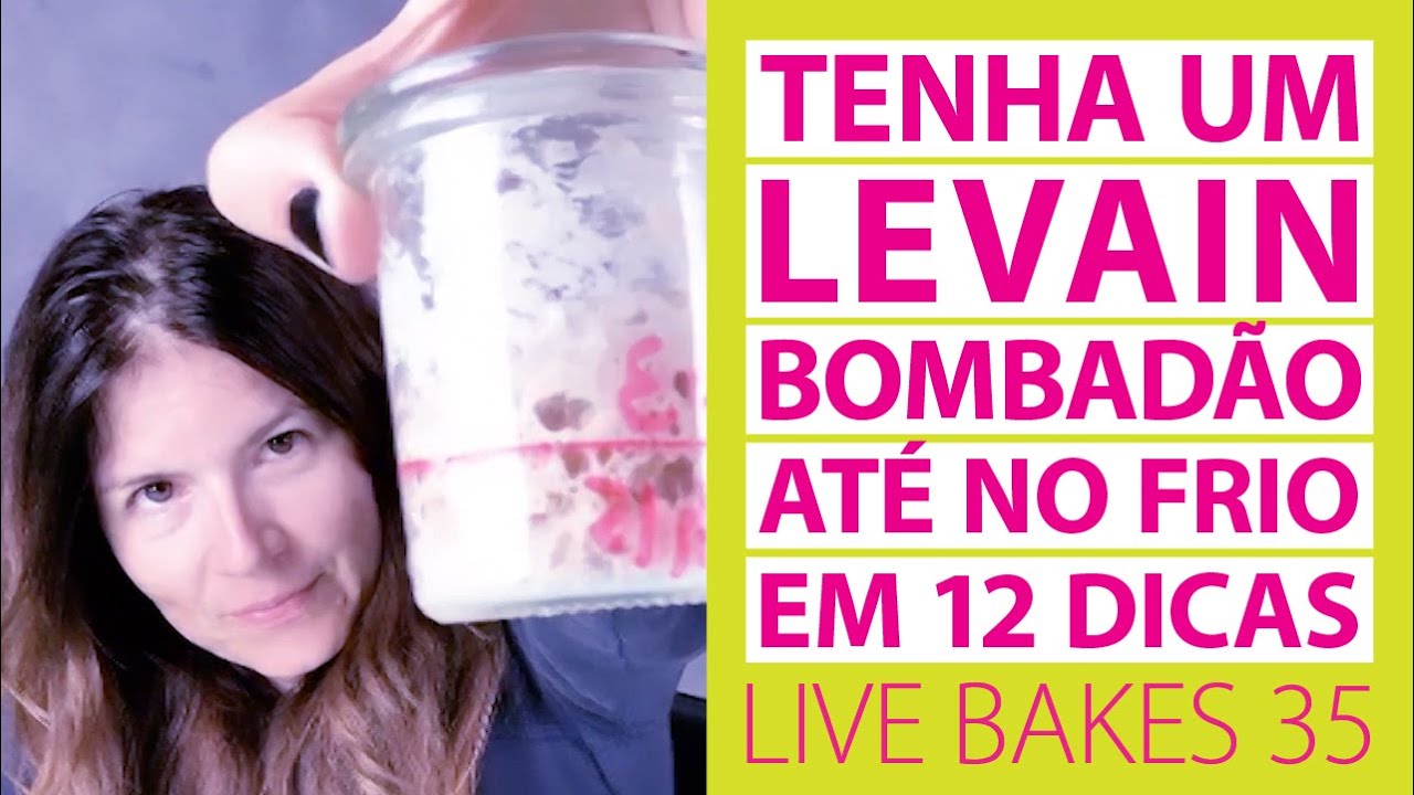 APRENDA COMO MANTER SEU FERMENTO NATURAL FORTE, MESMO QUANDO ELE MORA NA GELADEIRA