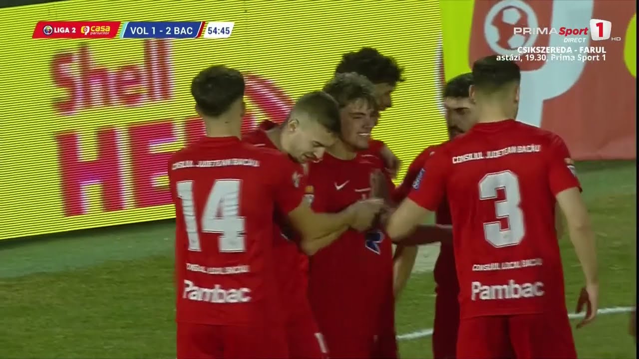REZUMAT | FC Voluntari - FC Bacău 1-2 | Liga 2, Etapa 20, 2025-2026