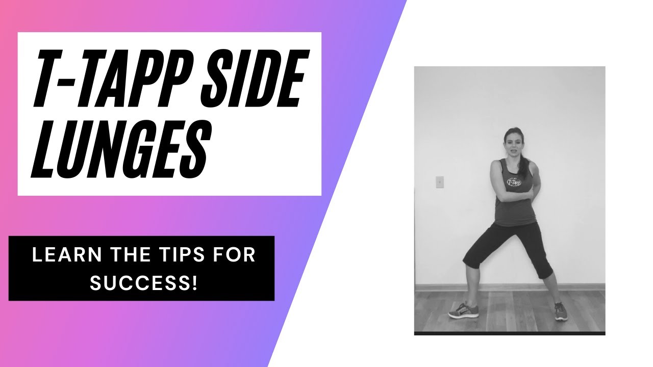 T-Tapp Lunges! Work your Legs and Glutes!